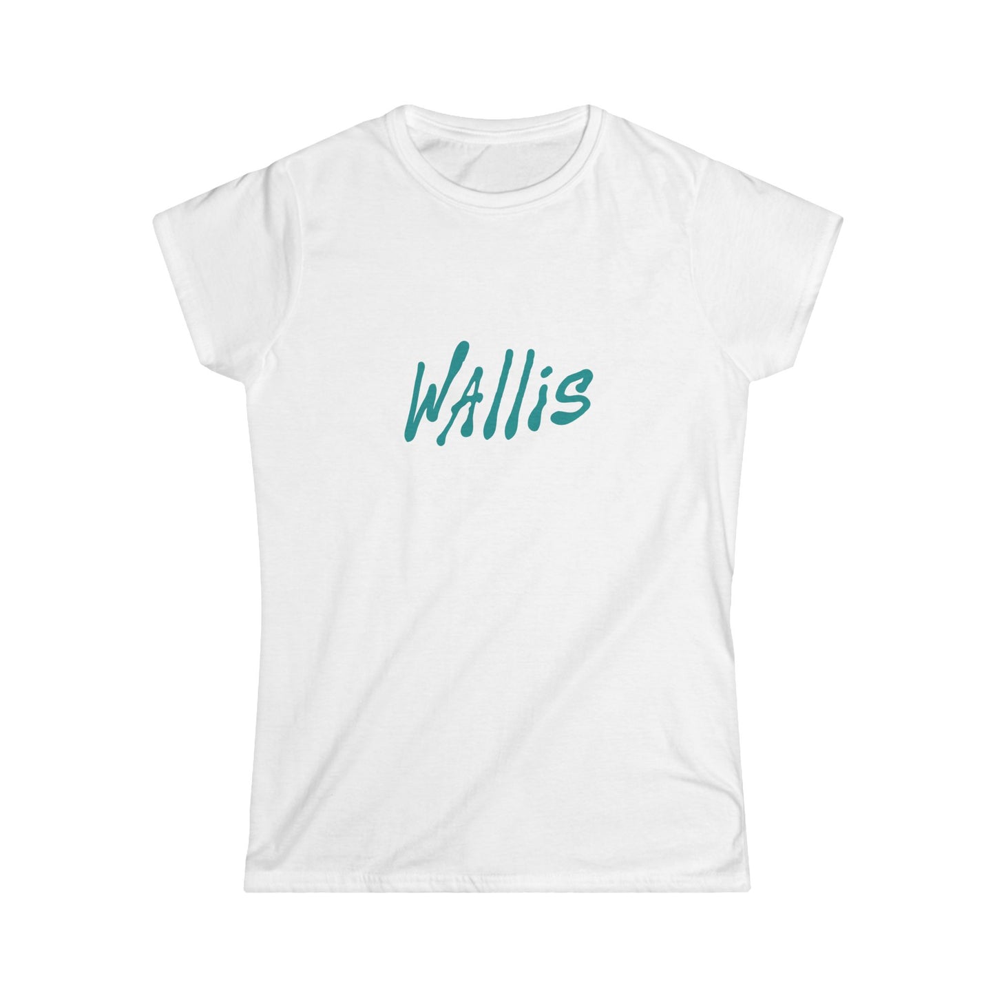 Women's Softstyle Tee - Wallis Logo