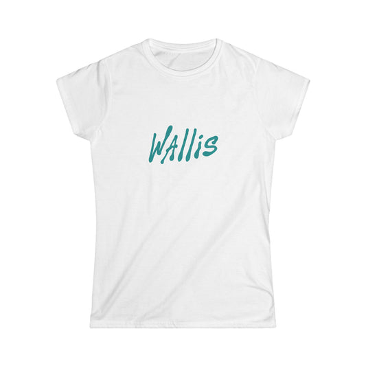 Women's Softstyle Tee - Wallis Logo