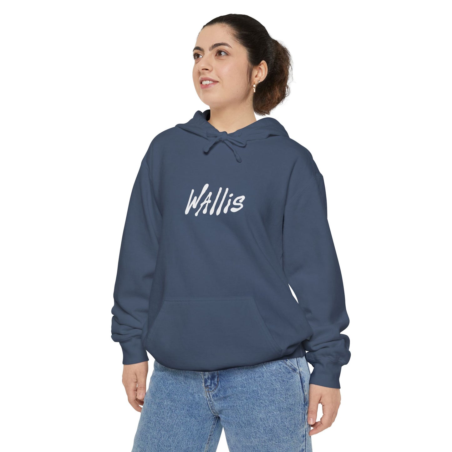 WALLIS Unisex Hoodie (Denim)