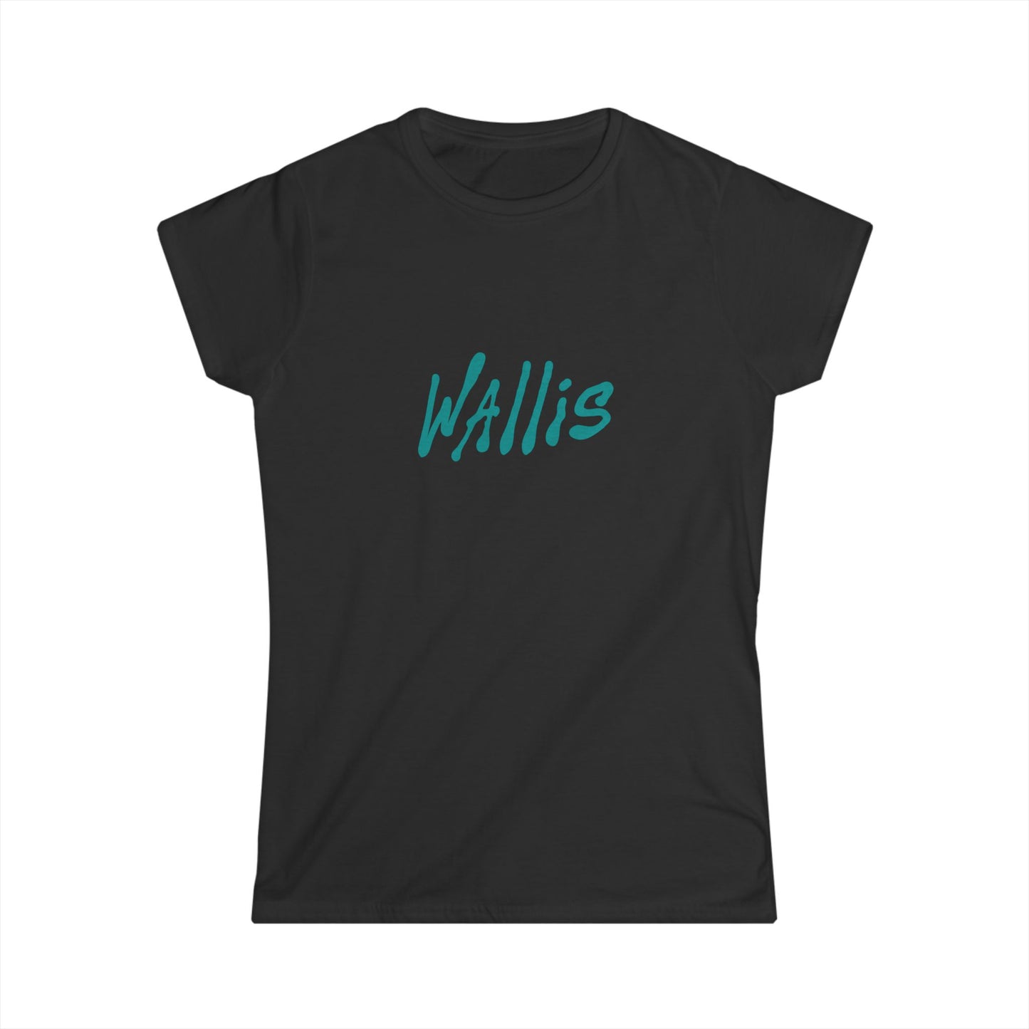 Women's Softstyle Tee - Wallis Logo